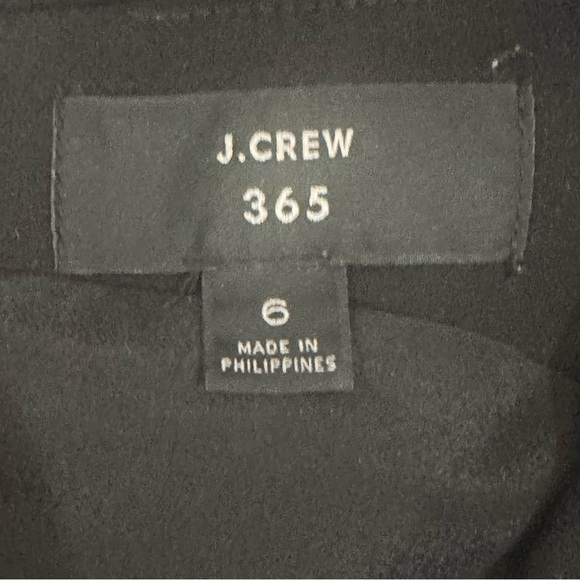 Jcrew Cowl Neck Sheath Dress Black 364 Crepe Wool. Workwear - Picture 6 of 9